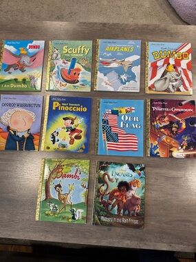 Disney Classic Little Golden Books Collection - Colorful Covers